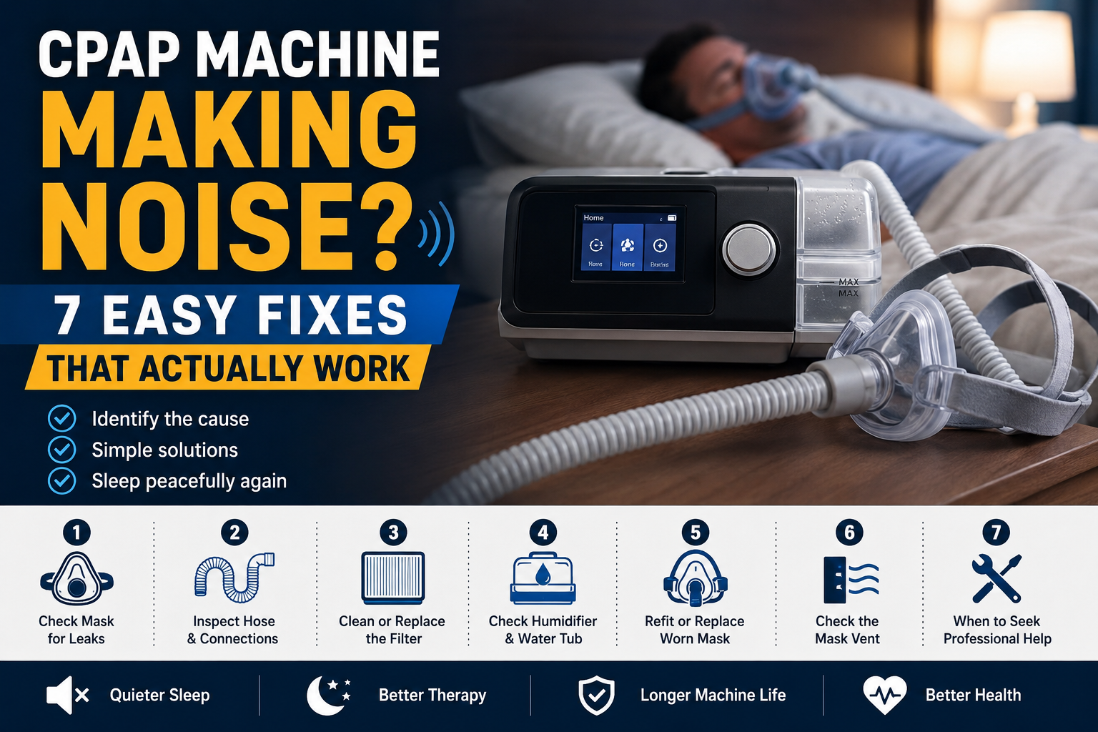 cpap-machine-making-noise-fixes