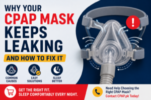 CPAP mask leaking